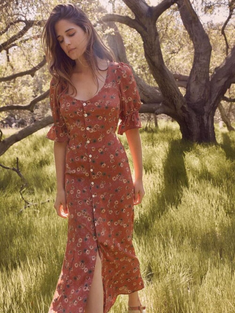 ISO Christy Dawn Lennon Dress in Clay Floral